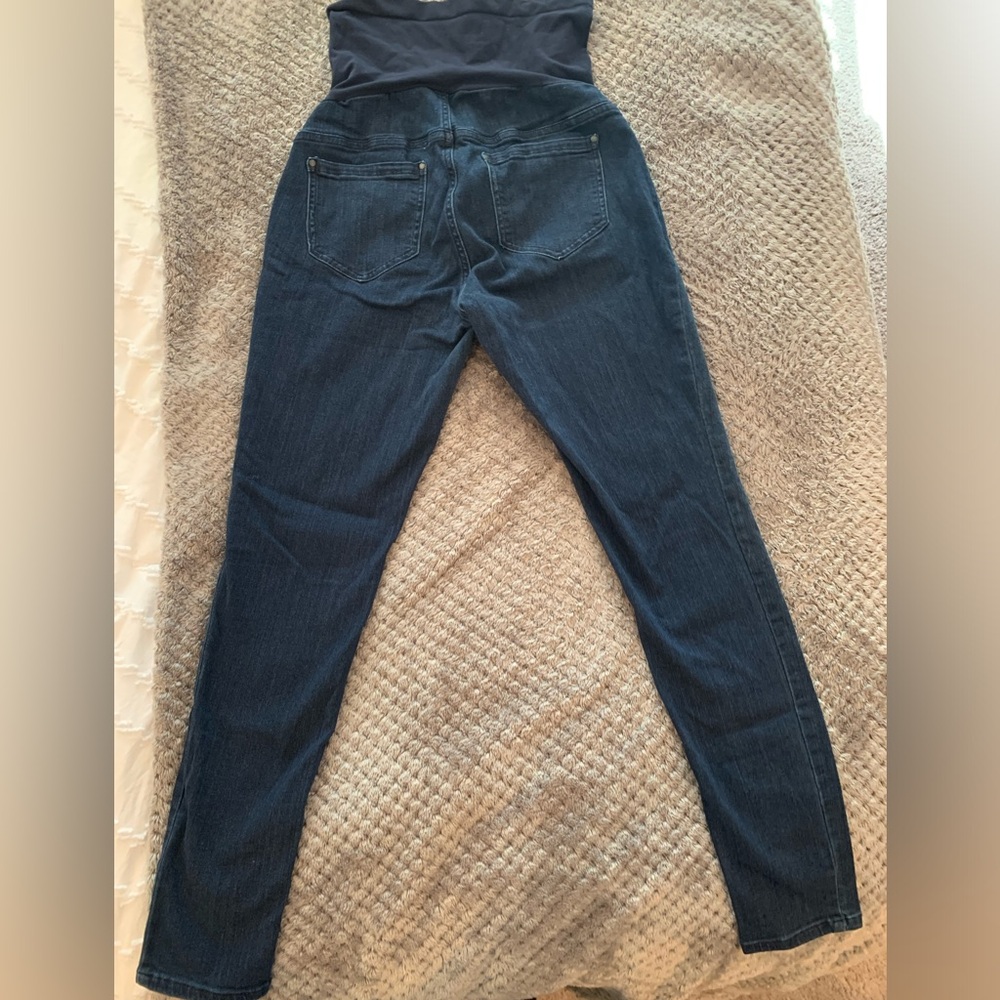Maternity Jeans. Indigo Blue. Size M.